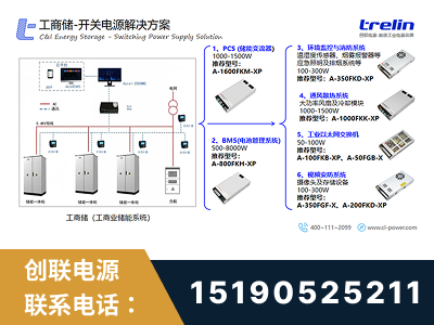 果洛-工商储-开关电源解决方案